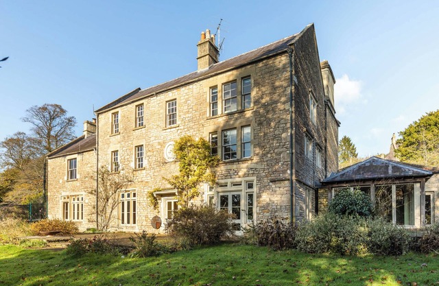 Georgian House with Garden Views & Tennis Court