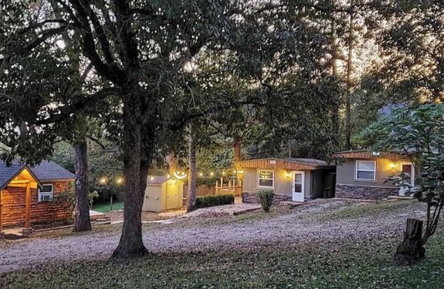 "Get Away" Cabin at the Lake - Outdoor Campfire