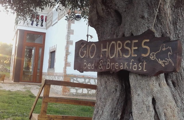 Das Gio Horses B & B befindet sich im Gargano-Nationalpark zwischen Meer, Seen und Wäldern.