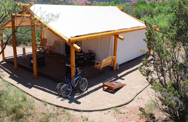 Glamping Cabins in Palo Duro Canyon State Park