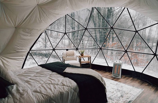 Glamping Dome #4 in Snowshoe, Wv