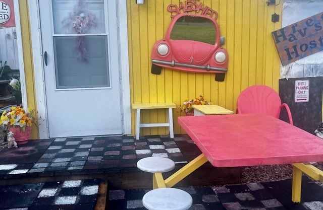 Glamping in the She Shed