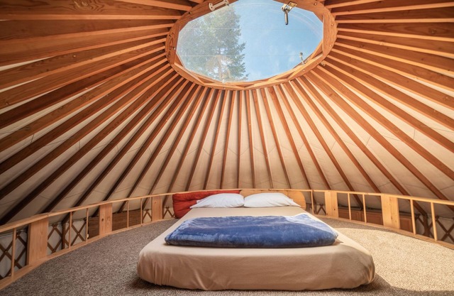 Glamping Yurt at the Strawhouse