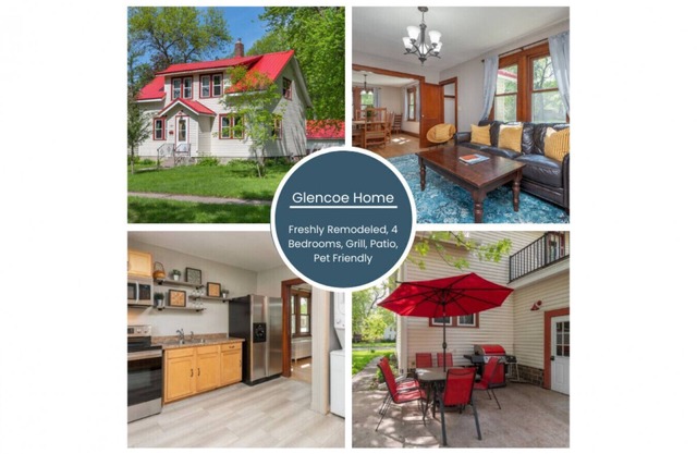 Glencoe-4 Bedroom-freshly remodeled-grill-pets