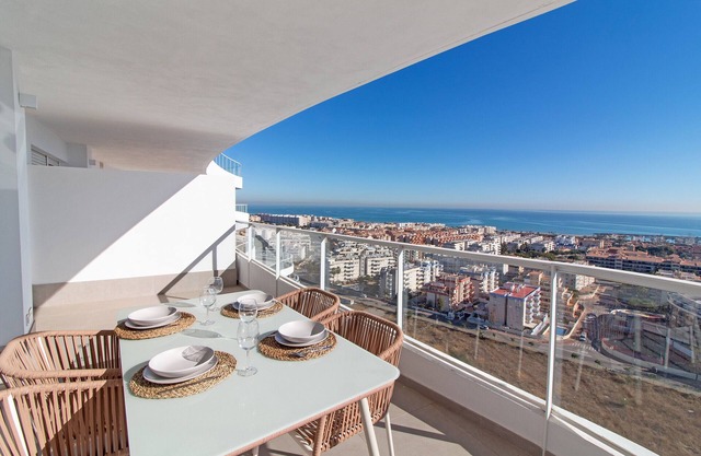 Global Properties: Modern two-terrace flat with sea and mountain views