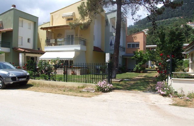 Goldener Strand (Chrissi Ammoudia), Haus am Meer