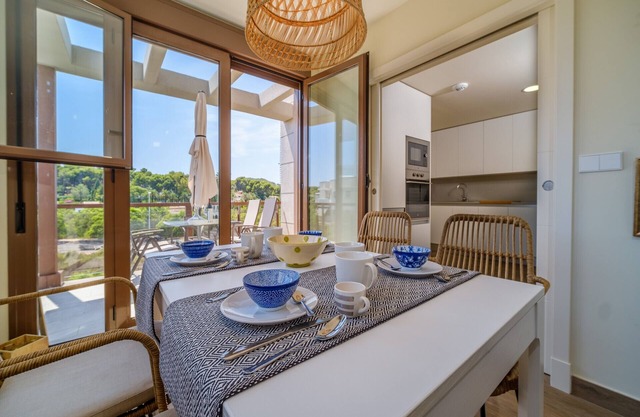 Golden Star Apartment Javea Arenal, mit Terrasse, Klimaanlage und Gemeinschaftspool