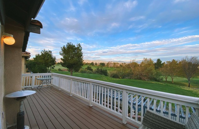 Golf course house with 2 master bedrooms