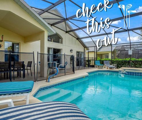 Golf Course Villa with Private Heated Pool and SPA