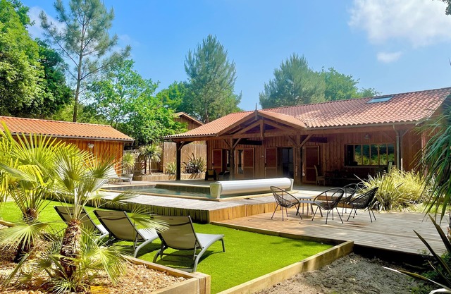 Golf Biscarrosse - neue Luxusvilla - klassifiziert 4 *