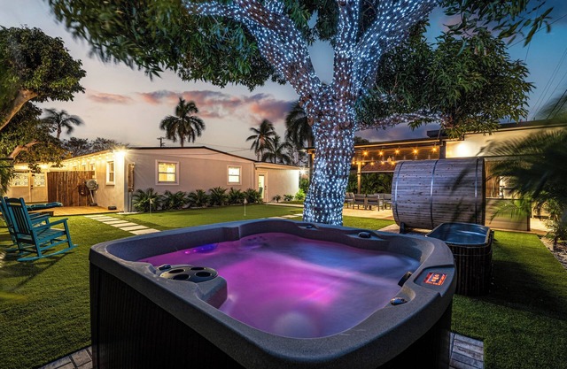 Golf, Sauna, Cold Plunge, Pool, Hot Tub & Theater