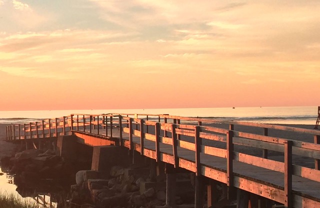 Gehen Om Süße Om Good Harbor Beach ~ zum Strand, Restaurants und Geschäften ~