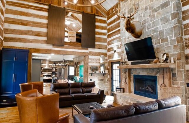 Gorgeous 1856 Log Cabin, Completely Renovated