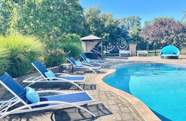 Gorgeous house with pool, beautiful backyard, garden and koi fish pond