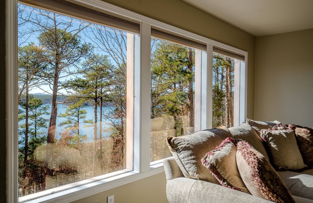 Gorgeous Lake Views, 2 living areas, large porch, Central Location