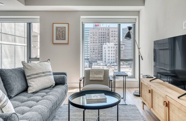 Gorgeous Oakland 1BR w/ AC, W/D, Sky Deck, next to BART, by Blueground