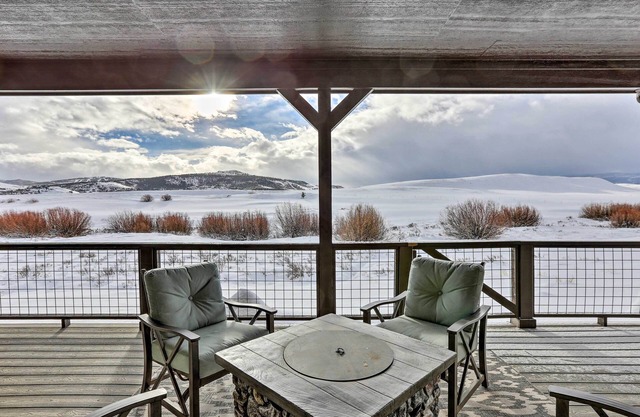 Granby Golf Retreat w/ Ski Trails, Mountain View!