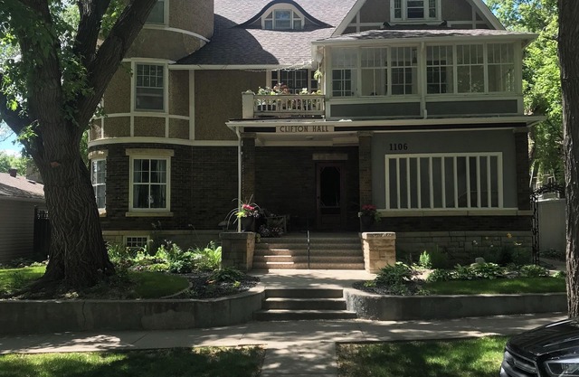 Grand 3 bdrm retreat in one of Moose Jaw’s most historic homes.