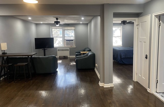 A Grand Condo Apartment just 1 block from the Metro North Trains