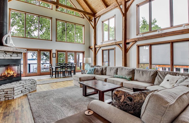 Grand Lakefront Home