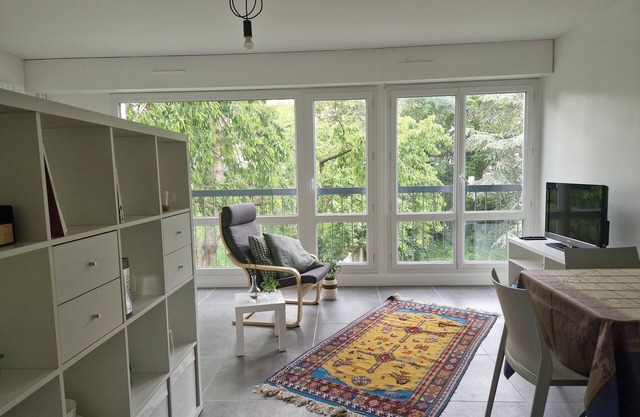 Grand Studio, Calme et Lumineux en Centre-ville