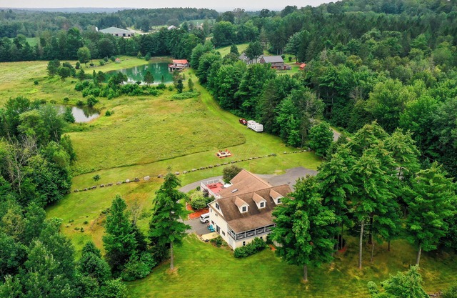 Great central location nestled within our family owned & operating tree farm.