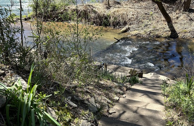 GREAT FISHING at the Spring River Waterfalls… Your “Hearty” Home Away from Home!