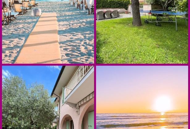 GREAT PRIVATE VILLA for family beach holidays and cultural outings near Forte dei Marmi RECOMMENDED