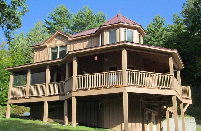 Großes Sacandaga See-Haus in Adirondacks