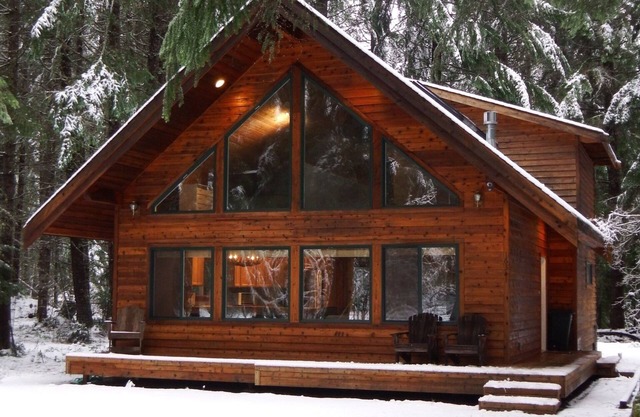 Greenwater Chalet / Hütte - 3-Bett + Loft - 2 Badezimmer mit WC