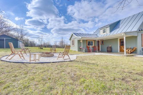 Grill and Fire Pit New Market Getaway on 3-Acres!