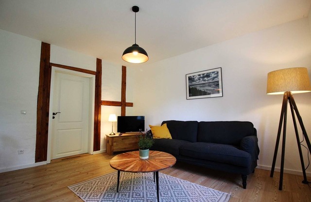 Große Wohnung im Fischerhaus von 1877 - Ferienhaus Makrele von 1877