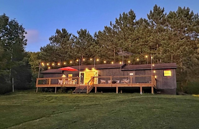 Groovy 2-bedroom clubhouse on 5 private acres in the Western Catskills