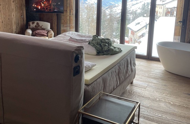 Grosses Luxuriöses Apartment für 2 Personen im Alpenstil mit Schöner Aussicht