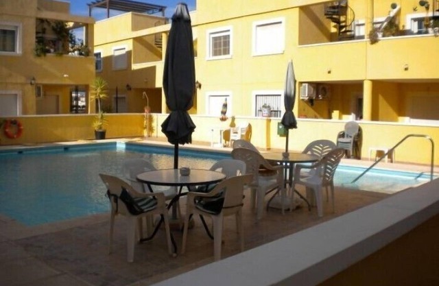 Apartment in Palomares mit Gemeinschaftspool