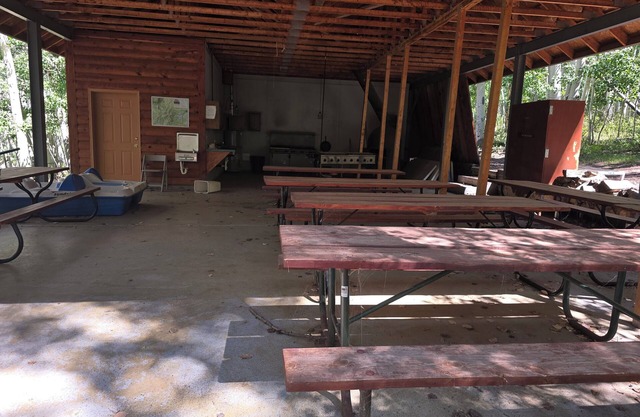 Group Pavilion with cooking area