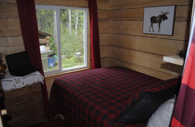 Grouse House. Off Grid Wilderness Cabin in Dease Lake