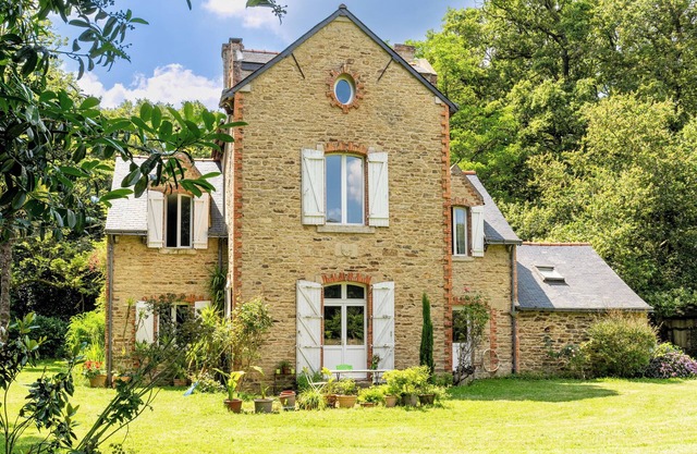 Gästehaus 'Chambre D'hôtes Kerdary' mit Gemeinschaftsgarten, WLAN und Klimaanlage