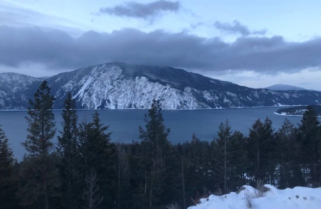 Guest House with Grand Views of Pend Oreille Lake and the surrounding Mountains.