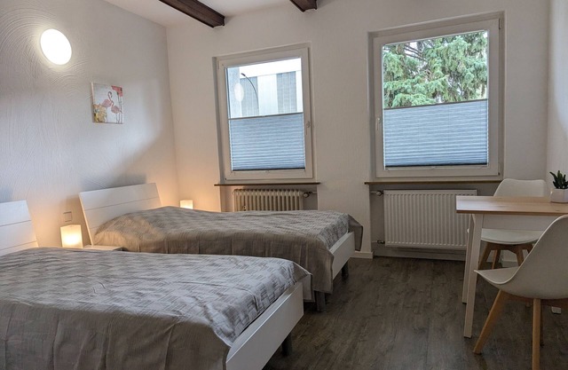 Gästehaus Koblenz Obergeschoss für bis zu 7 Personen mit Gartenbenutzung und Grill