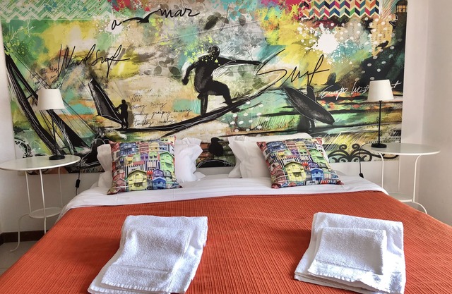 Doppelbett oder zwei Einzelbetten-Standard-Eigenes Badezimmer-Balkon-Guincho ...
