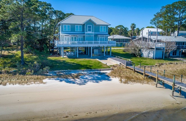 Gulf Coast Getaway: 5BR Home with Private Dock – Keep Your Boat in the Water!