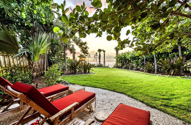 Gulf-Front Charm, Guest House Suite + Direct Beach Access on Siesta Key, Pet Friendly