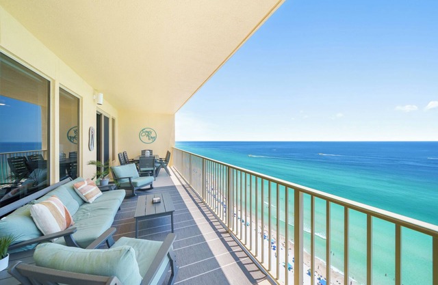 * Amazing Gulf Front Condo mit 40 'Balkon!*