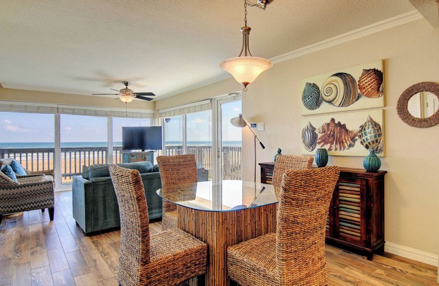 Gulfstream Condos Unit 218 | Beachfront Corner Unit | Amazing View
