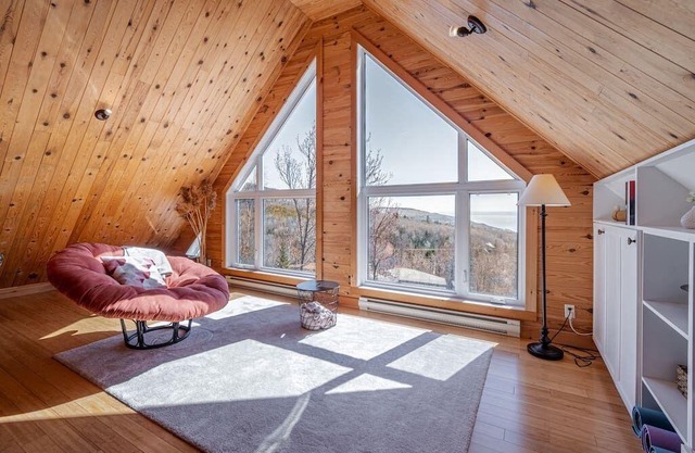 Hôtel à la maison - Le Chalet Bleu, fleuve et spa