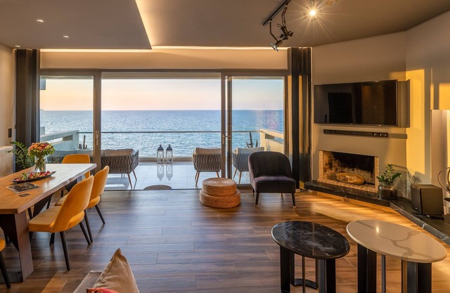 "C. P. Luxus Suite "mit atemberaubendem Meerblick!