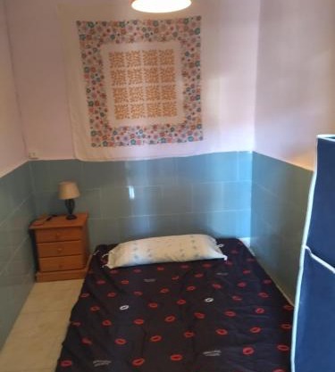 Habitación hippie en casa compartida