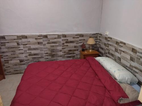 Habitación natural rústica en casa compartida