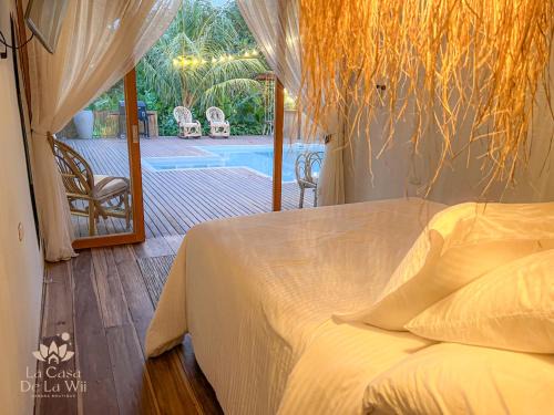 Habitacion Luxury Loto en La casa de la Wii en Mendihuaca, a 10 minutos del Parque Tayrona